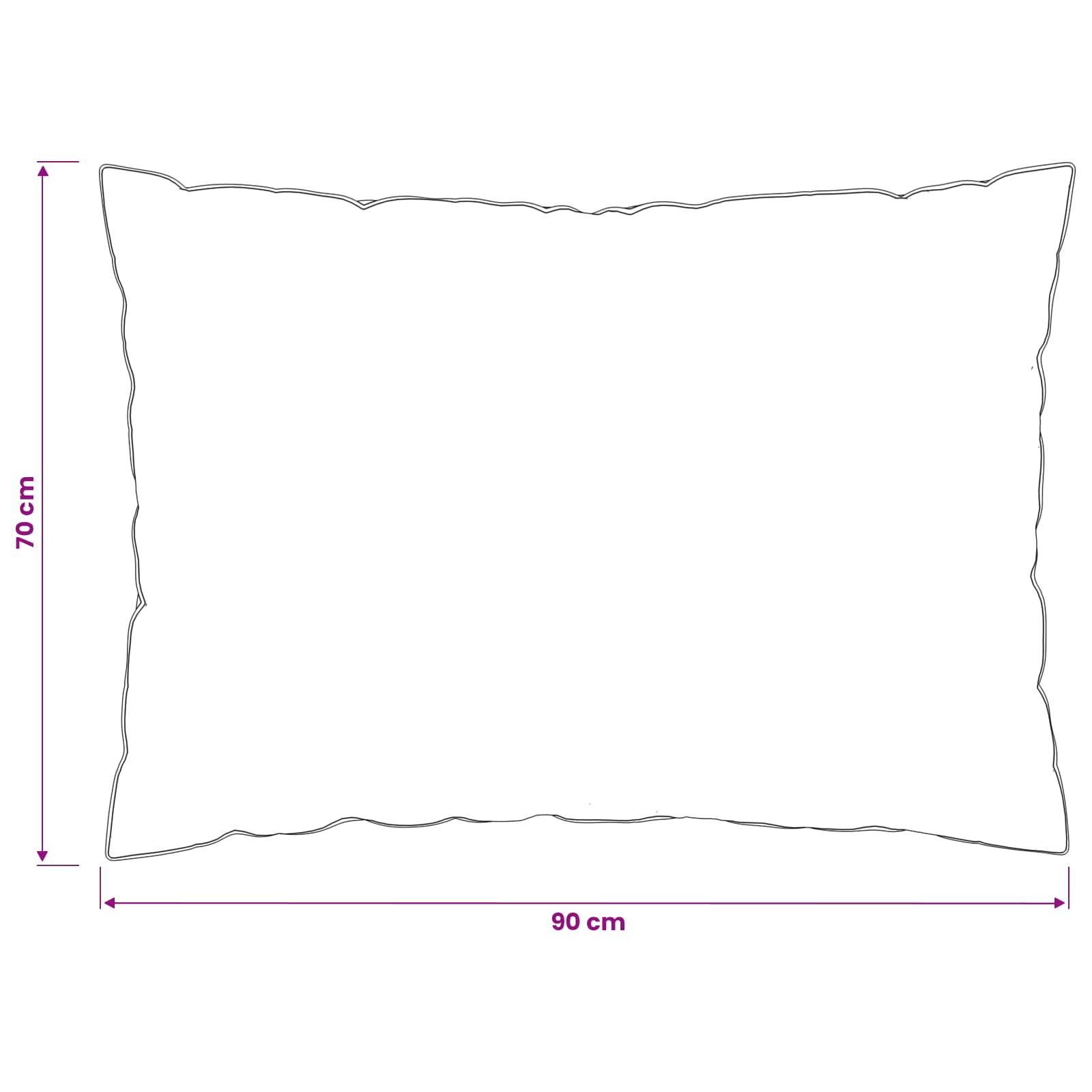 Set jastuka i popluna 3 kom. 240x260 cm Ljeto 200 GSM Vuna