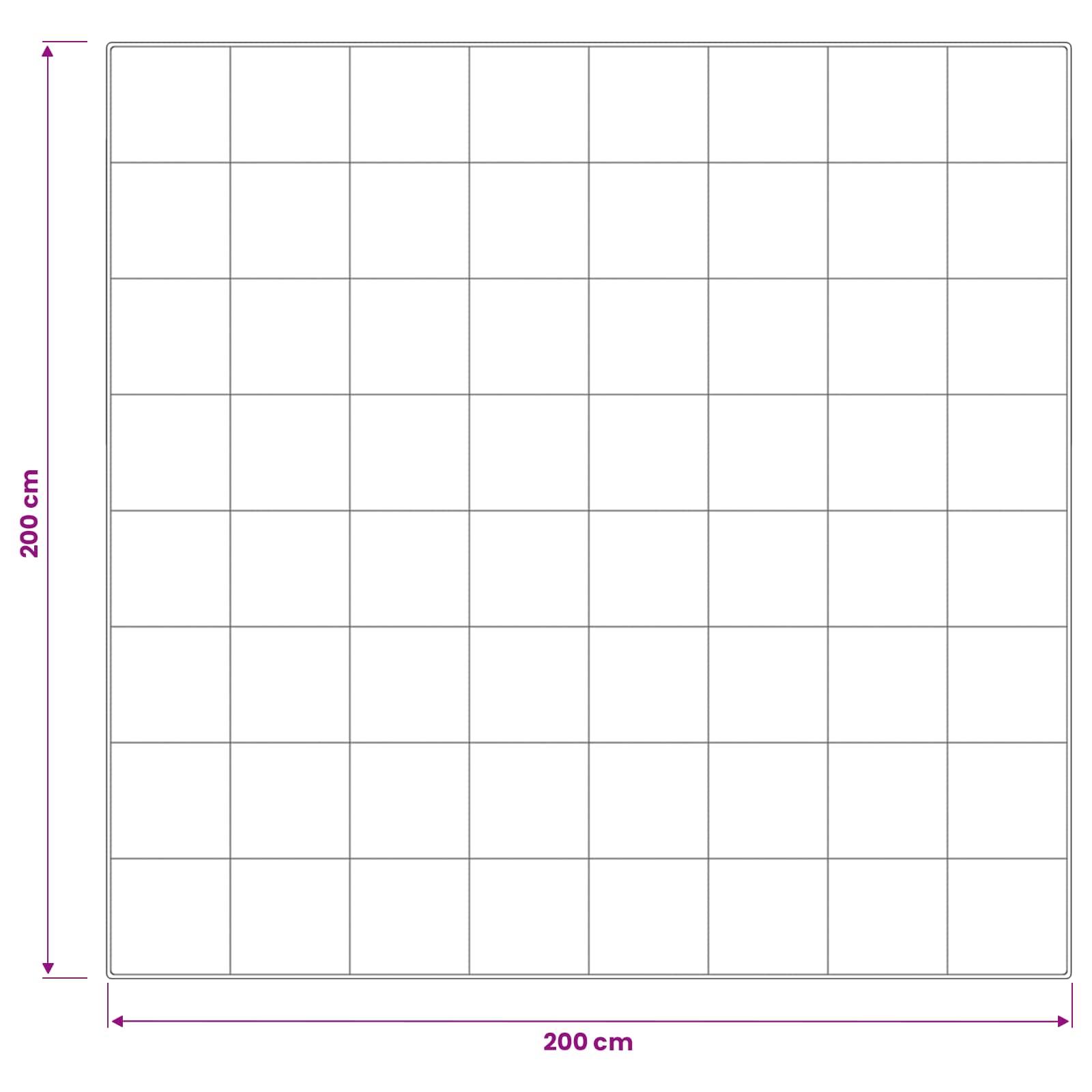 Set jastuka i popluna 3 kom. 200x200 cm Zima 450 GSM Vuna