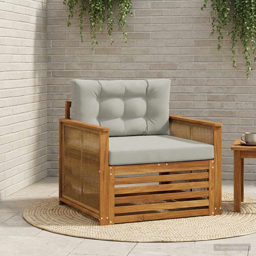 Srednja sofa za van Prirodna