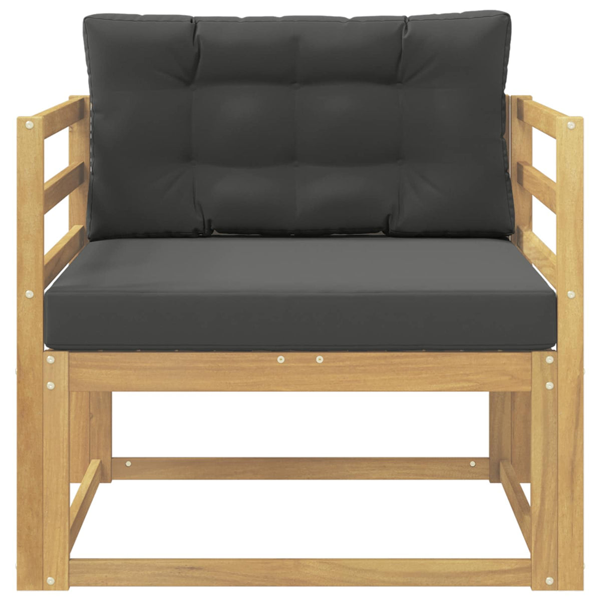 Srednja sofa za van Poliester Bijela