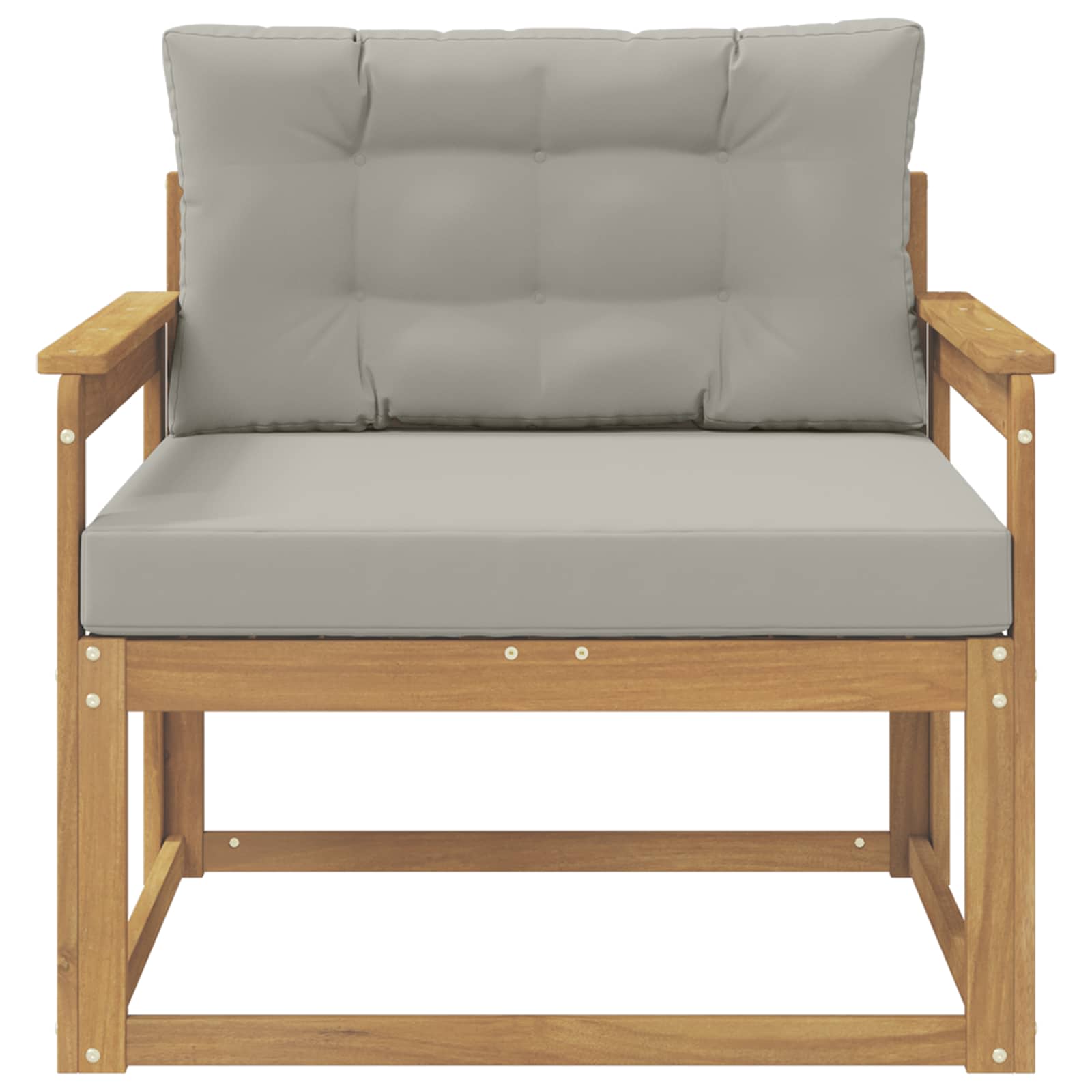 Srednja sofa za van Poliester Bijela