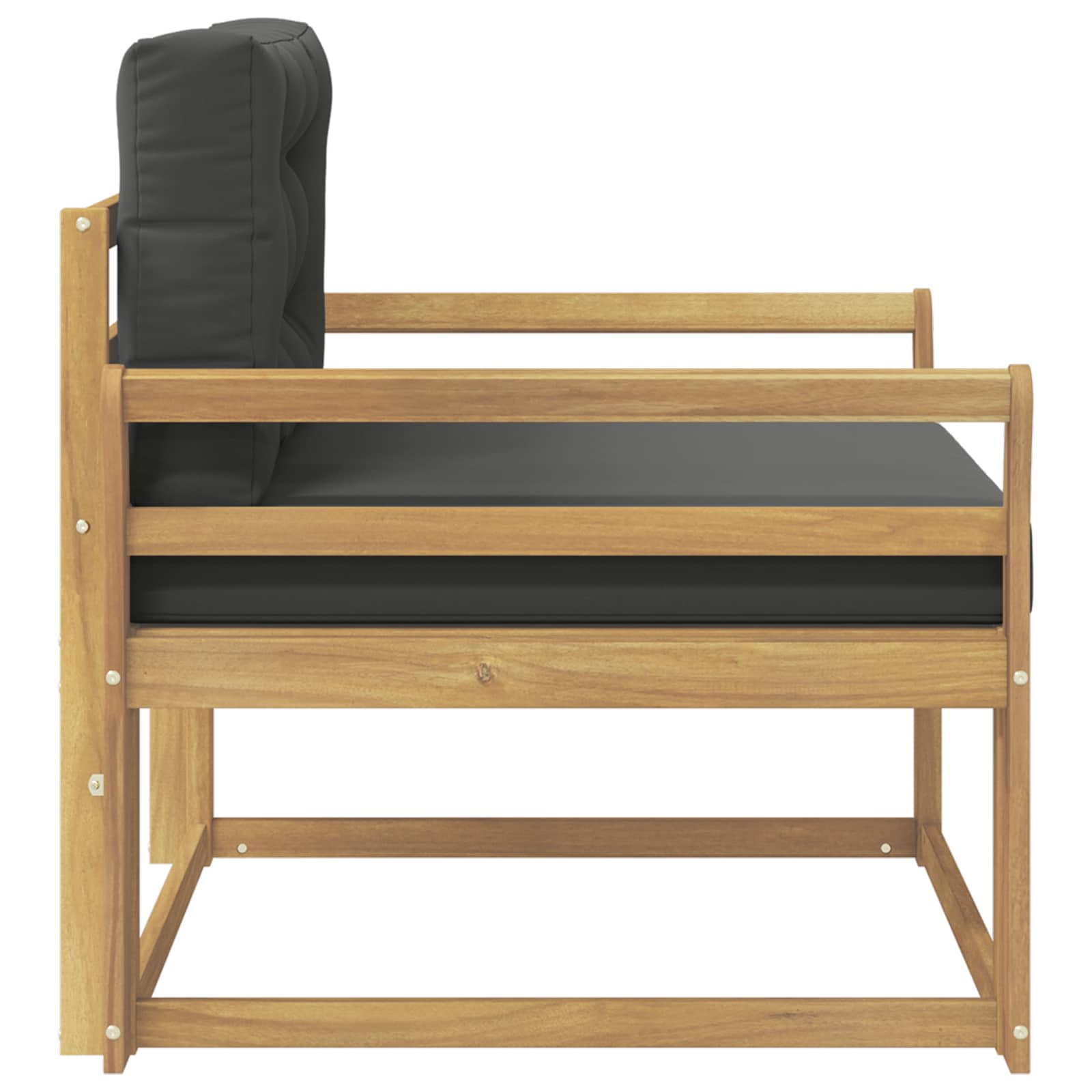 Srednja sofa za van Poliester Bijela