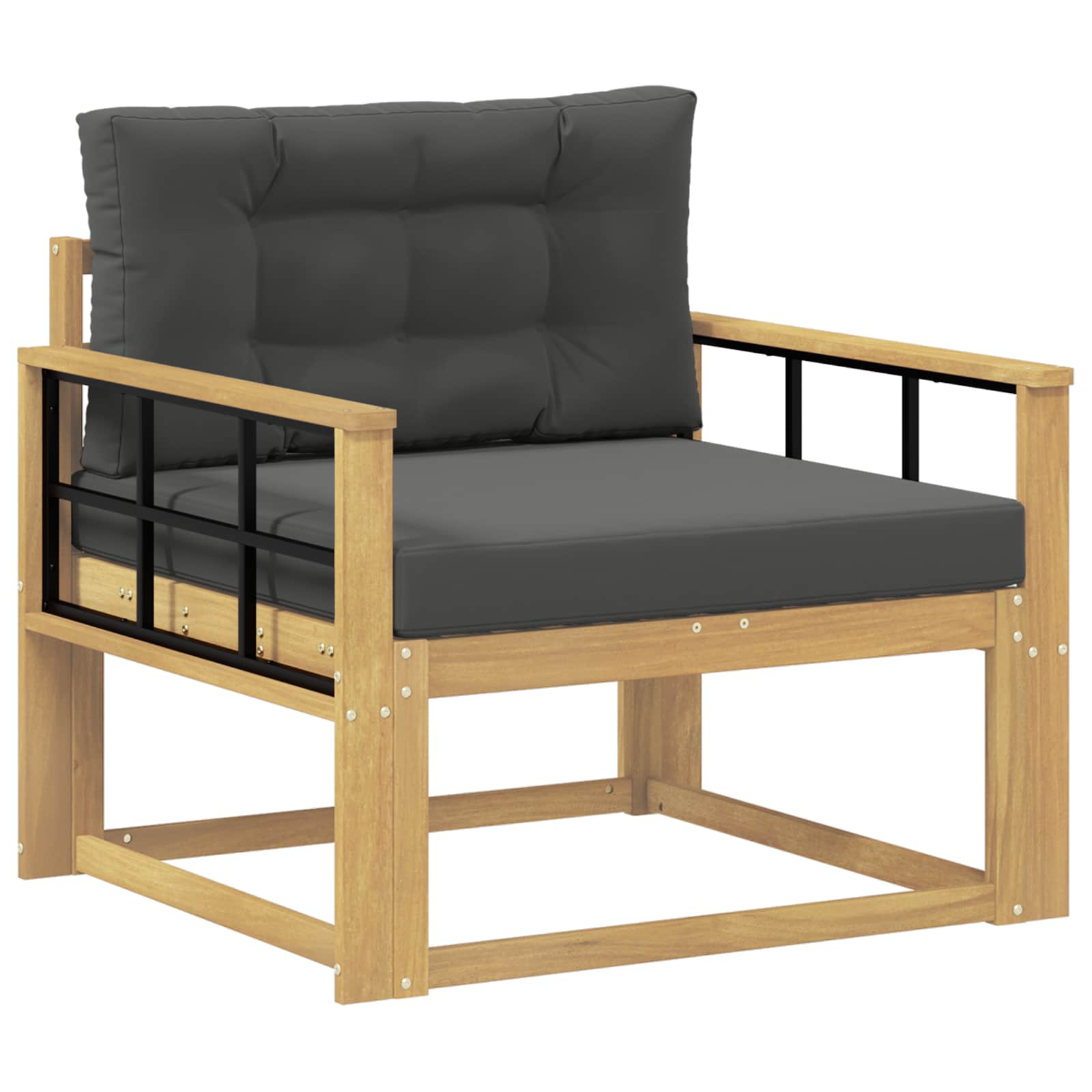 Srednja sofa za van Poliester Bijela