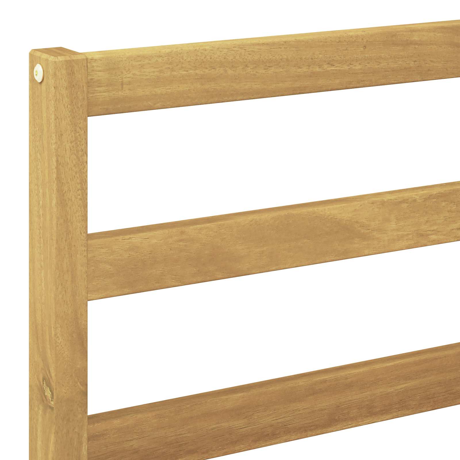 Set vanjskih sofa Čvrsto drvo akacije Bijela