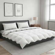 Poplun FULDA 200 x 240 cm Zima 300 GSM 90% gusjeg perja Bijela