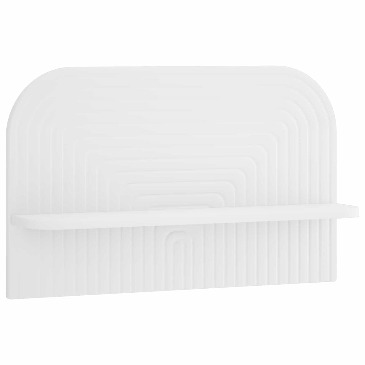 Zidna polica 2 kom. Bijela 60 x 13,5 x 37,5 cm Prerađeno drvo