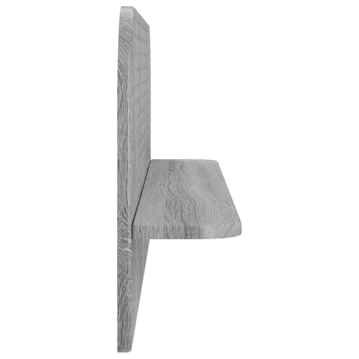 Zidna polica 2 kom. Siva Sonoma 102 x 13.5 x 37.5 cm