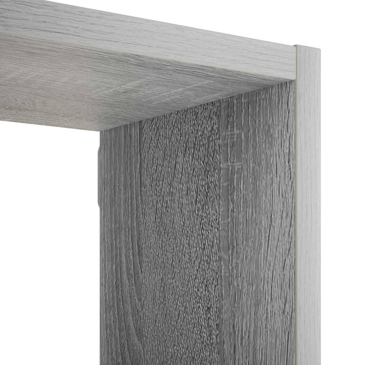Zidna polica Siva Sonoma 102 x 17 x 59 cm Prerađeno drvo