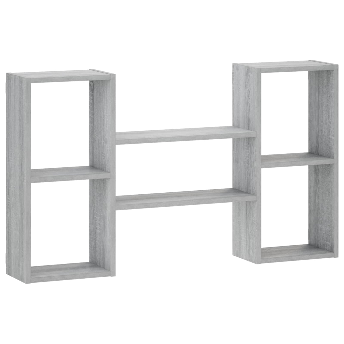 Zidna polica Siva Sonoma 102 x 17 x 59 cm Prerađeno drvo