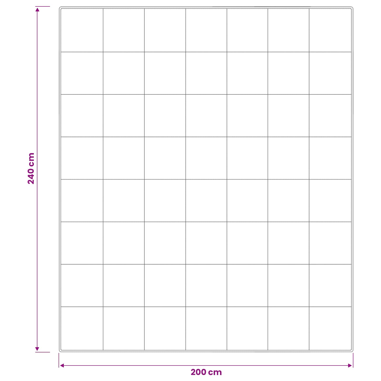 90% guska dol set FULDA 3 kom. 200 x 240 cm Ljeto 100 GSM