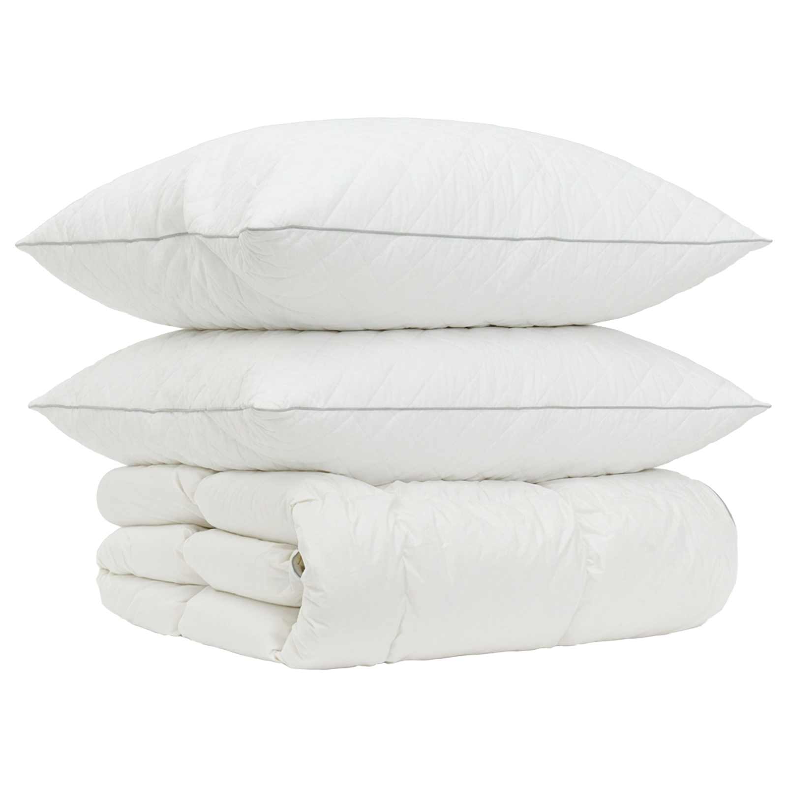 90% guska dol set FULDA 3 kom. 200 x 200 cm Zima 300 GSM Bijela
