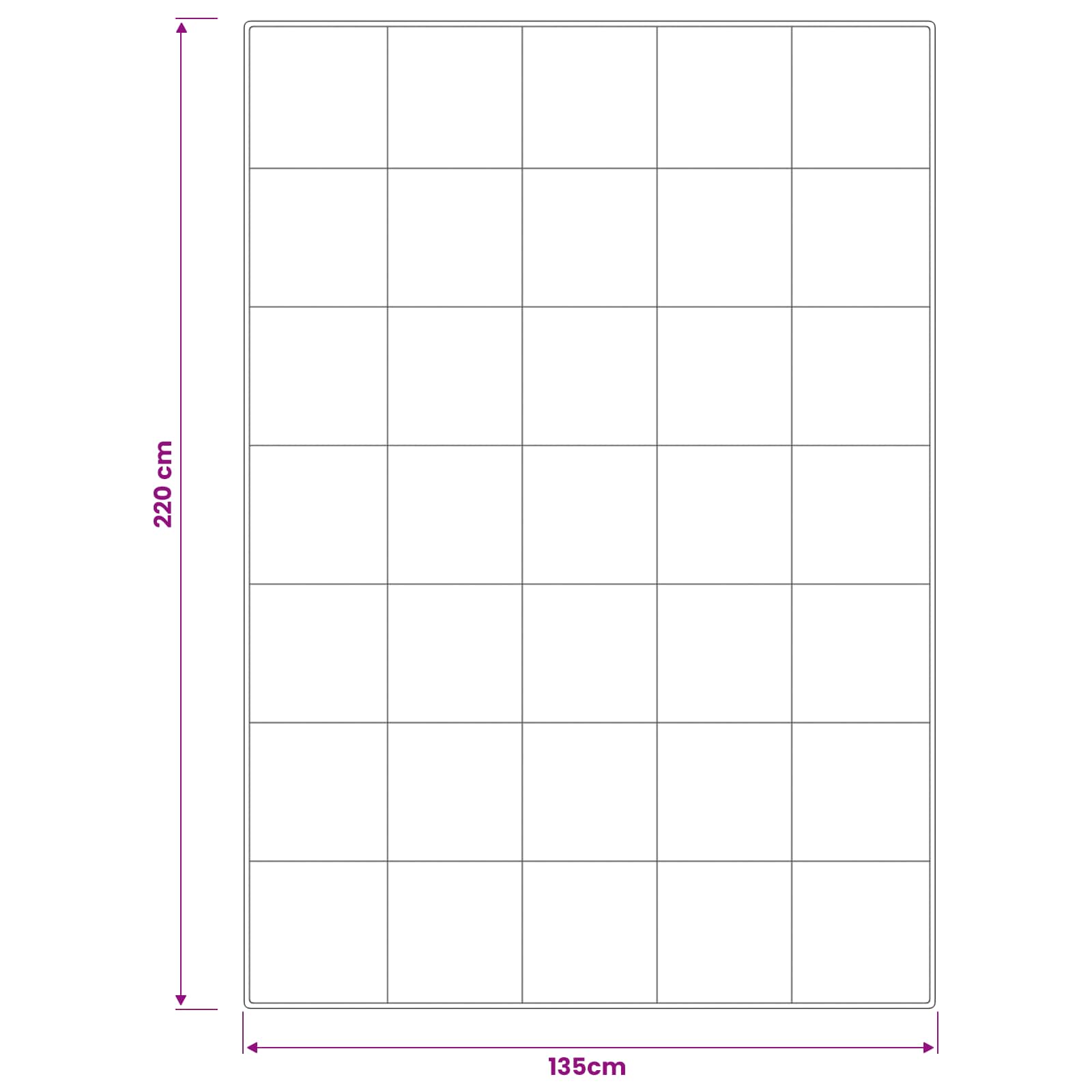 90% guska dol set FULDA 3 kom. 135 x 220 cm Zima 300 GSM Bijela