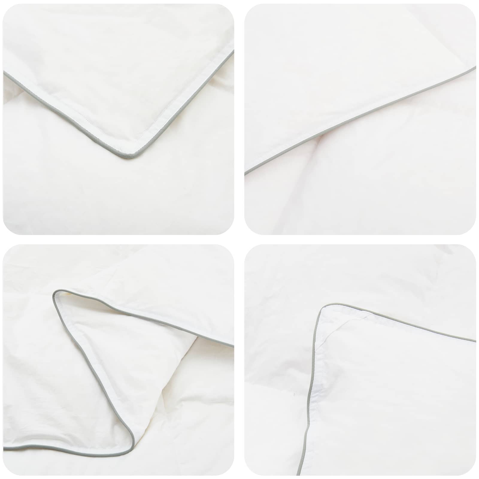 90% guska dol set FULDA 3 kom. 155 x 220 cm Zima 300 GSM Bijela
