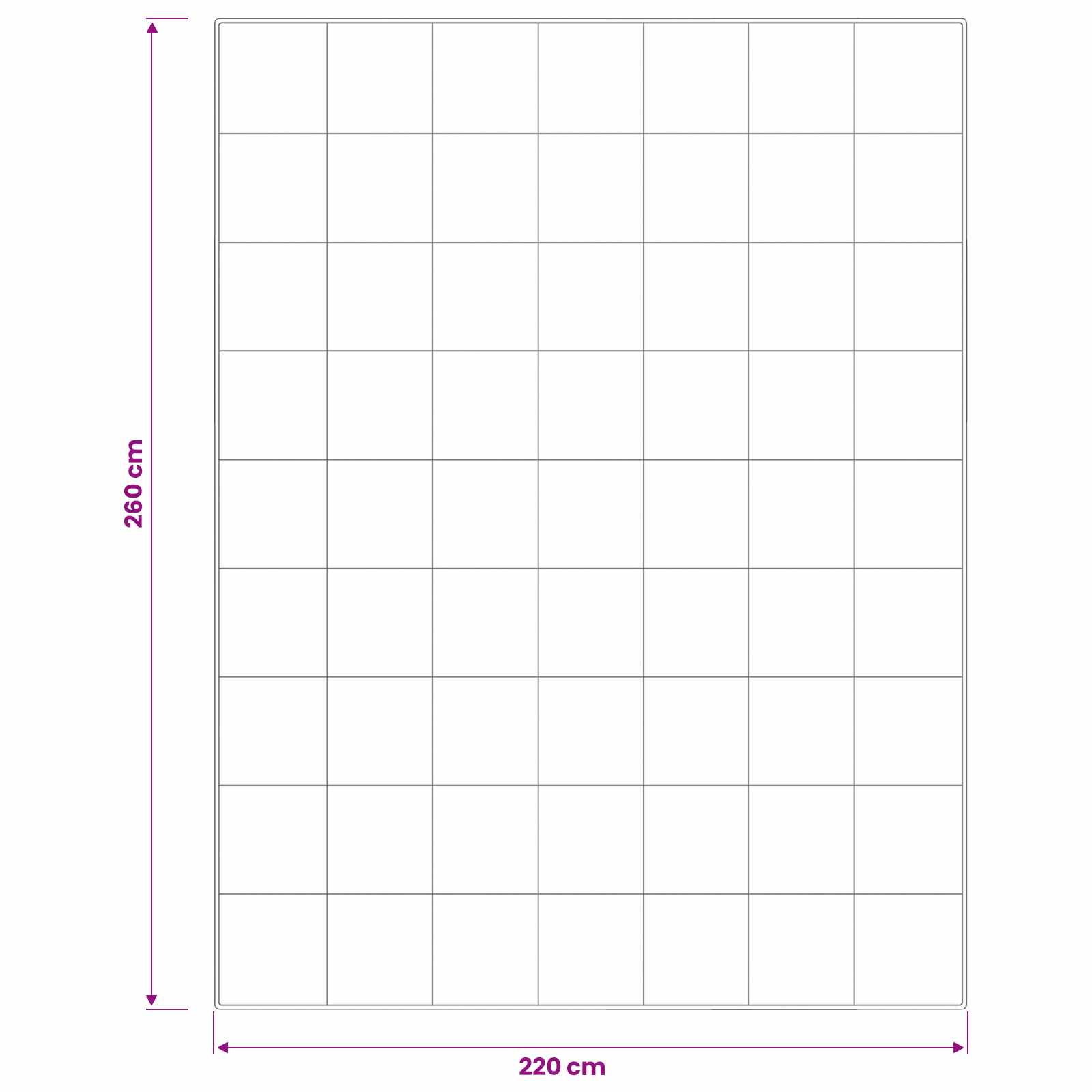 90% guska dol set FULDA 3 kom. 220 x 260 cm Zima 300 GSM Bijela