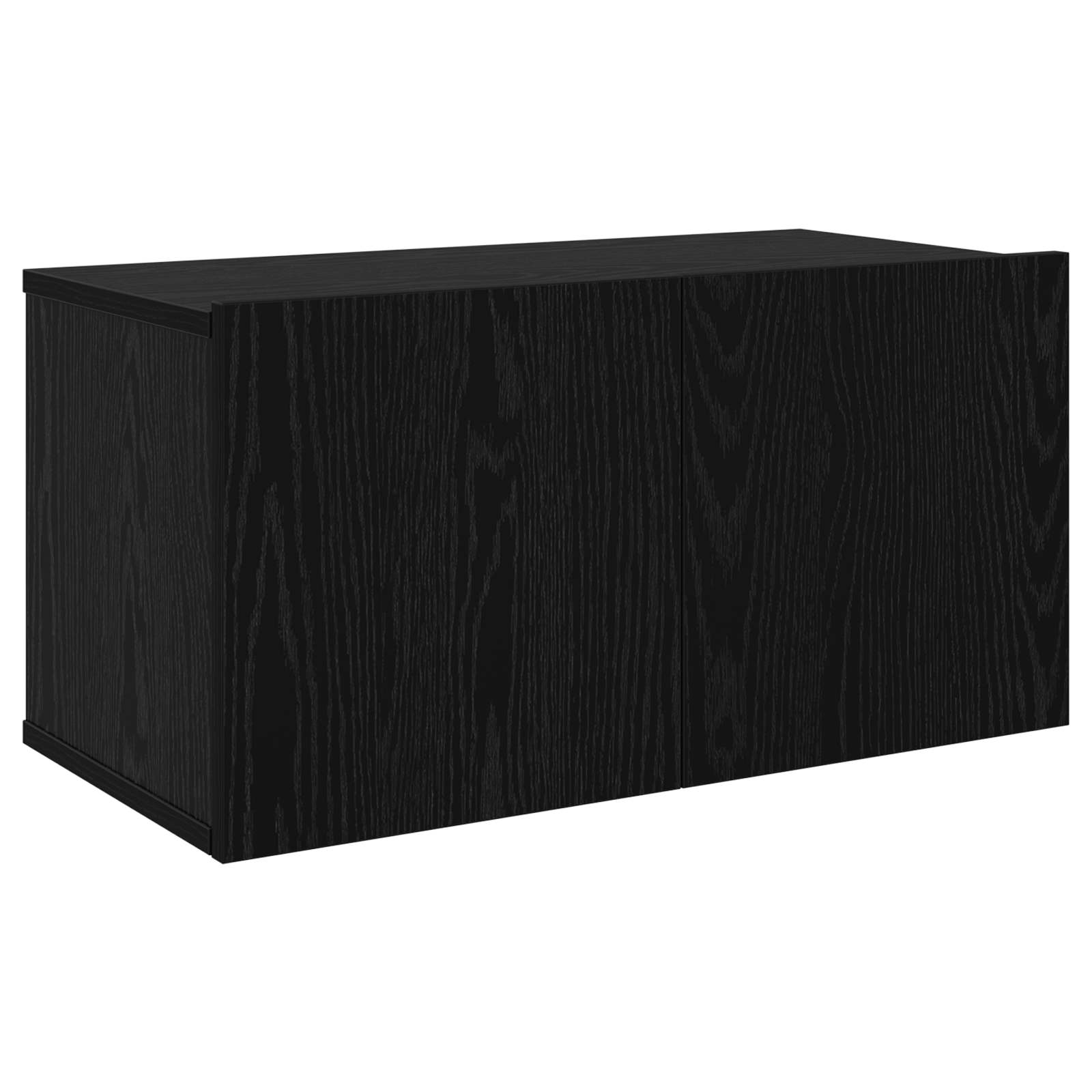 Set TV komoda 8 pcs 120 x 30 x 30 cm Crni hrast