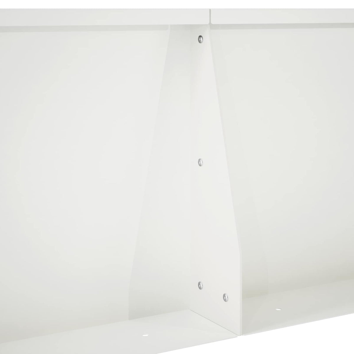 Zid za zadržavanje 2 kom. 60 x 12 x 40 cm Čelik Bijela