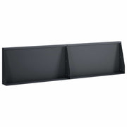 Zid za zadržavanje 2 kom. 80 x 12 x 50 cm Čelik Antracit