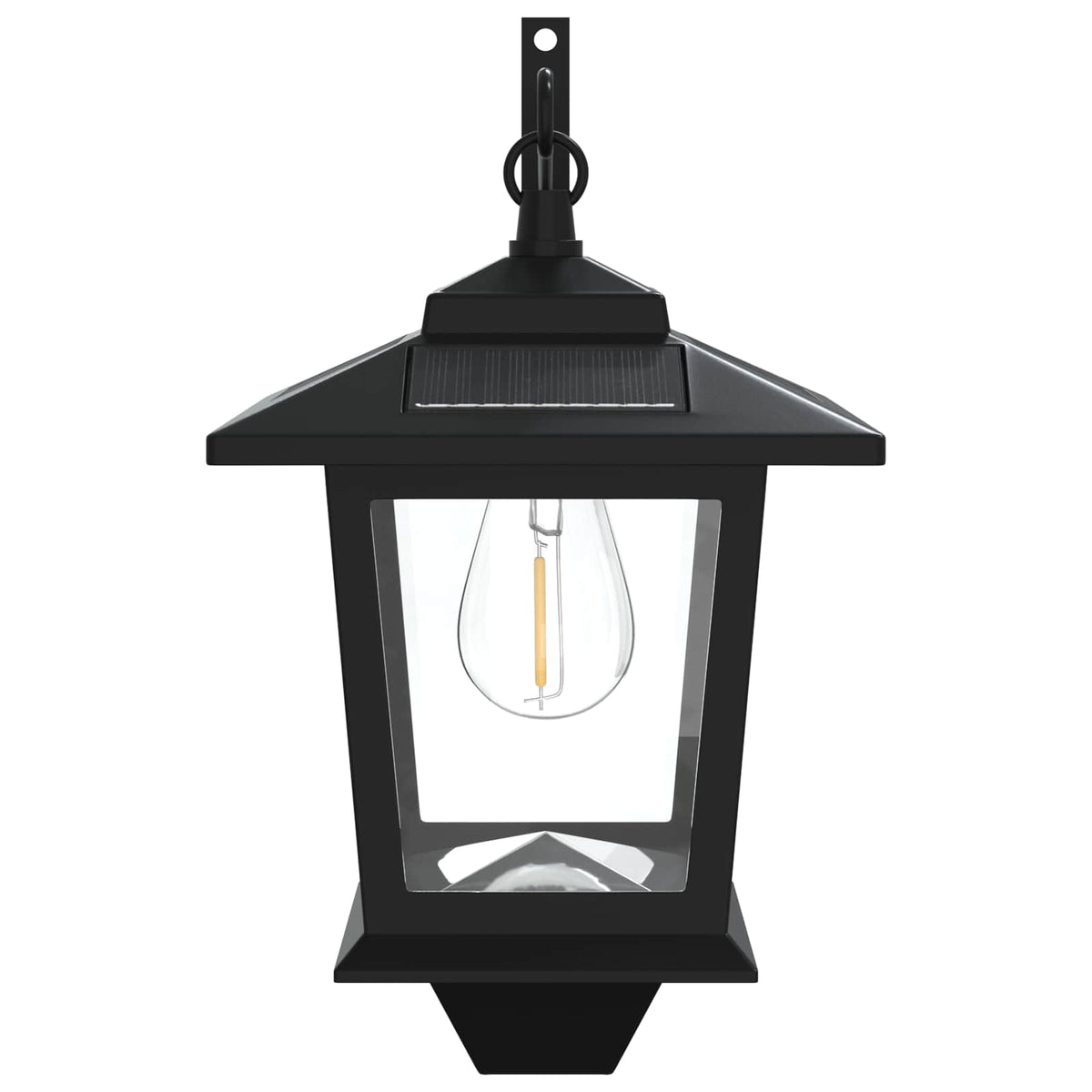 Lampa za zid 2 kom. Crna 19 x 14 x 25 cm Nehrđajući čelik i ABS