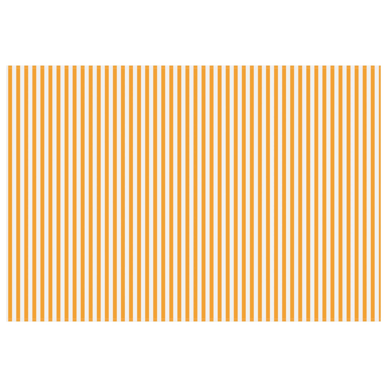 Zamjensko platno za tendu Žuta i bijela 400 x 200 cm Poliester