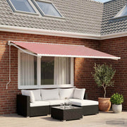 Zamjensko platno za tendu Crvena i bijela 250 x 200 cm