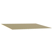 Zamjensko platno za tendu Zelena i žuta 350 x 250 cm Poliester