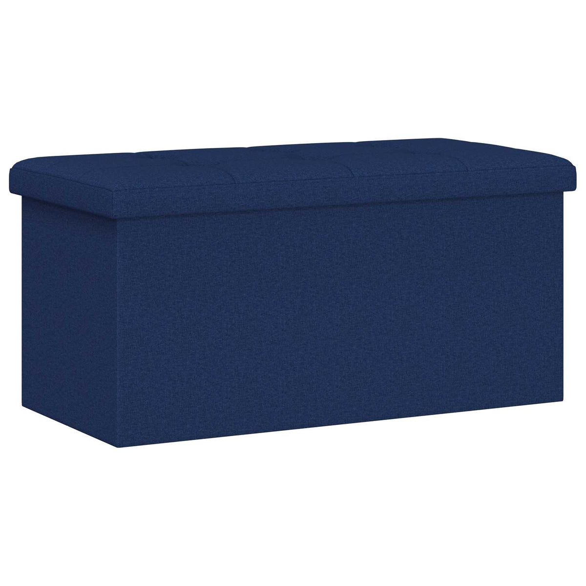 Sklopiva klupa za pohranu Plava 180 kg 80 L 77 x 38 x 38 cm