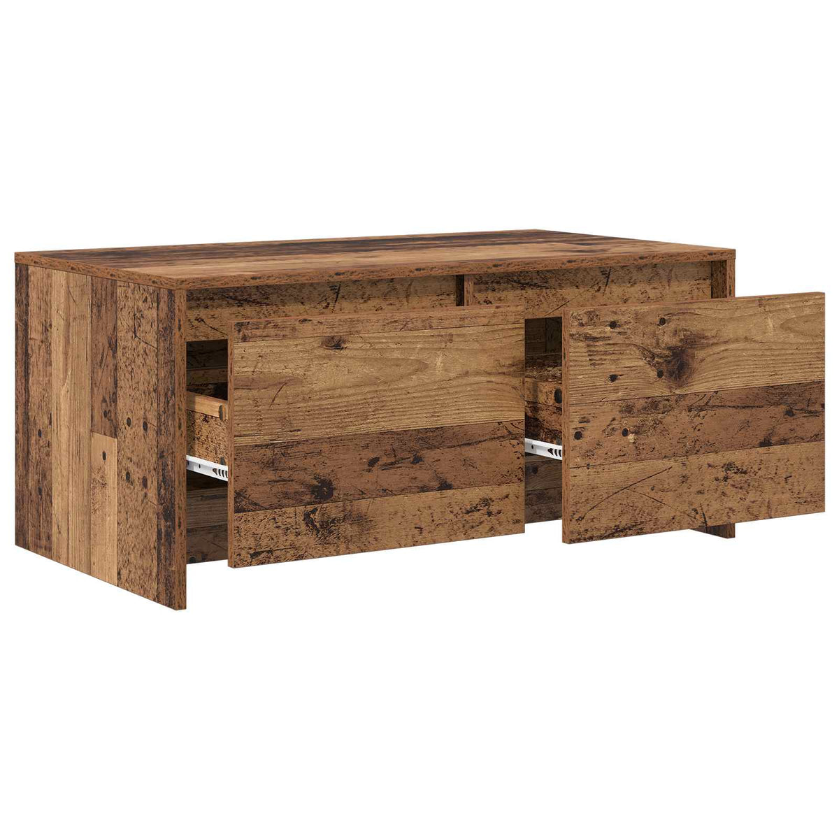 Stolić za kavu boja hrasta 90 x 50 x 41,5 cm konstruirano drvo