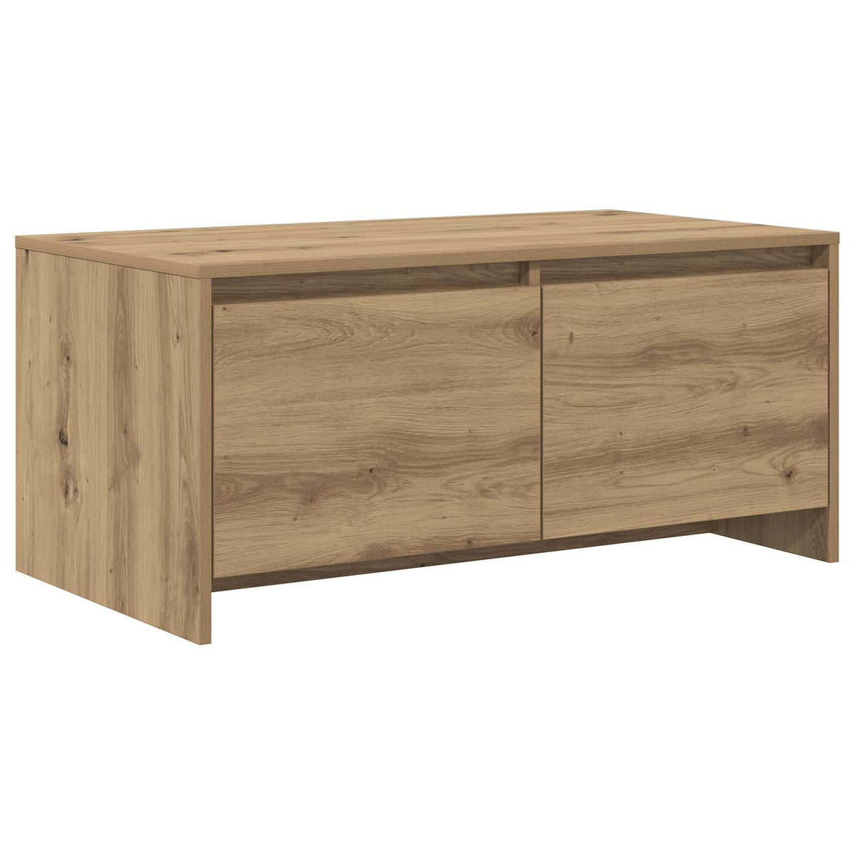 Stolić za kavu boja hrasta 90 x 50 x 41,5 cm konstruirano drvo
