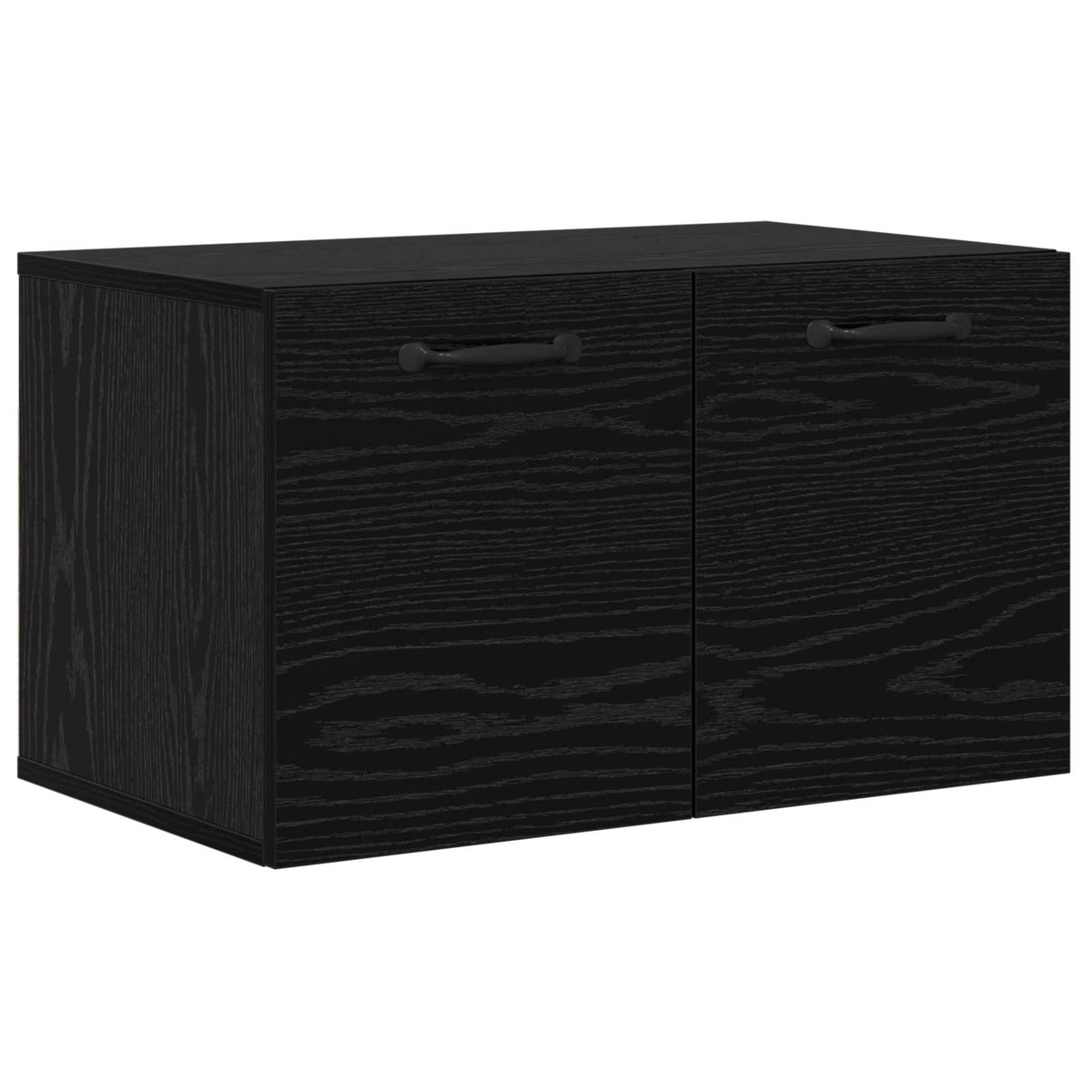 Ormar za Zid 60 x 36,5 x 35 cm Konstruirano drvo Crni hrast