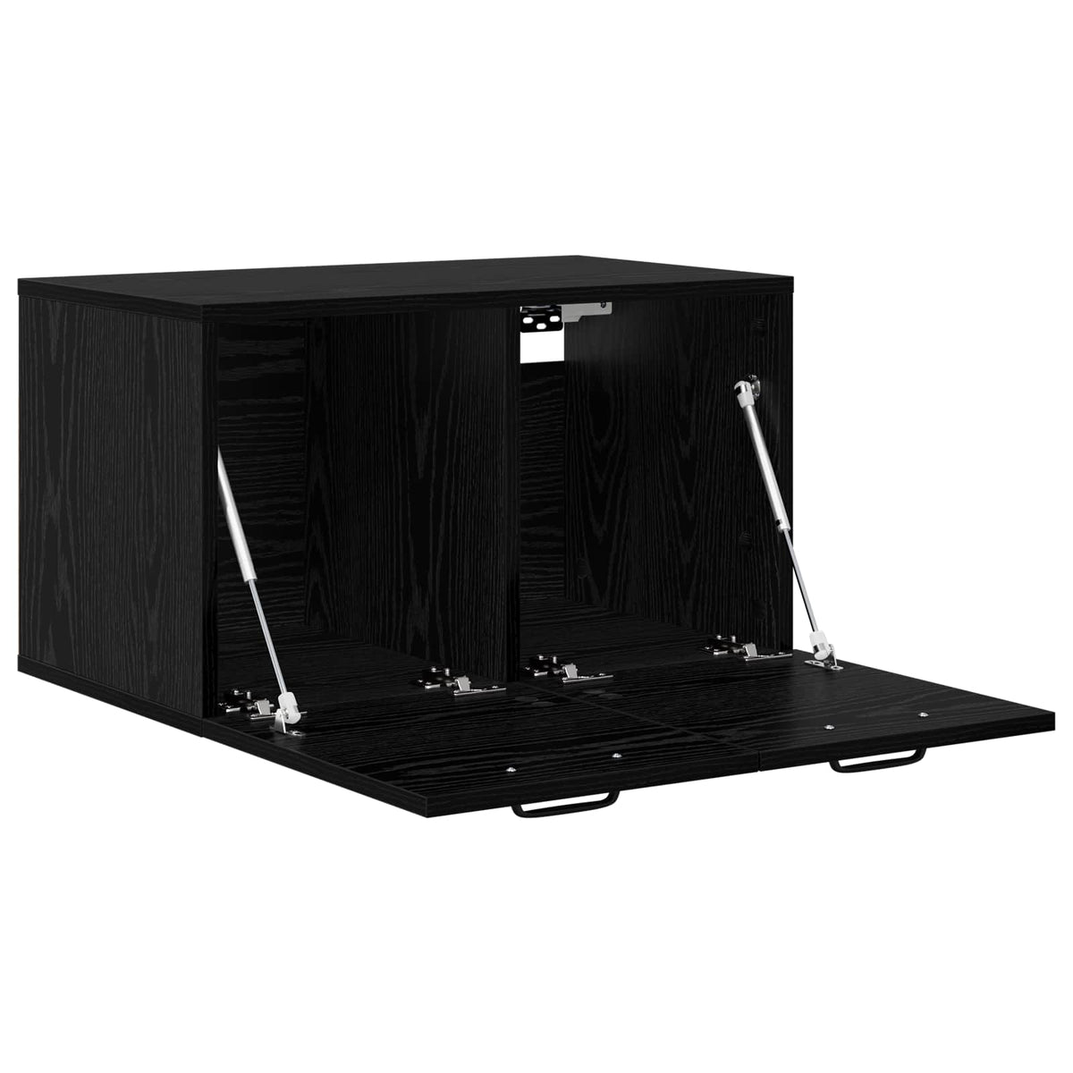Ormar za Zid 60 x 36,5 x 35 cm Konstruirano drvo Crni hrast
