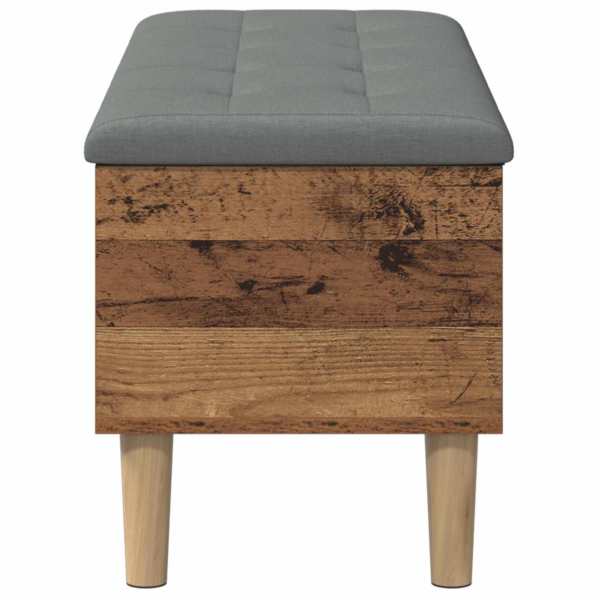 Klupa za odlaganje s jastučićem Drvo hrasta 102 x 42 x 46 cm