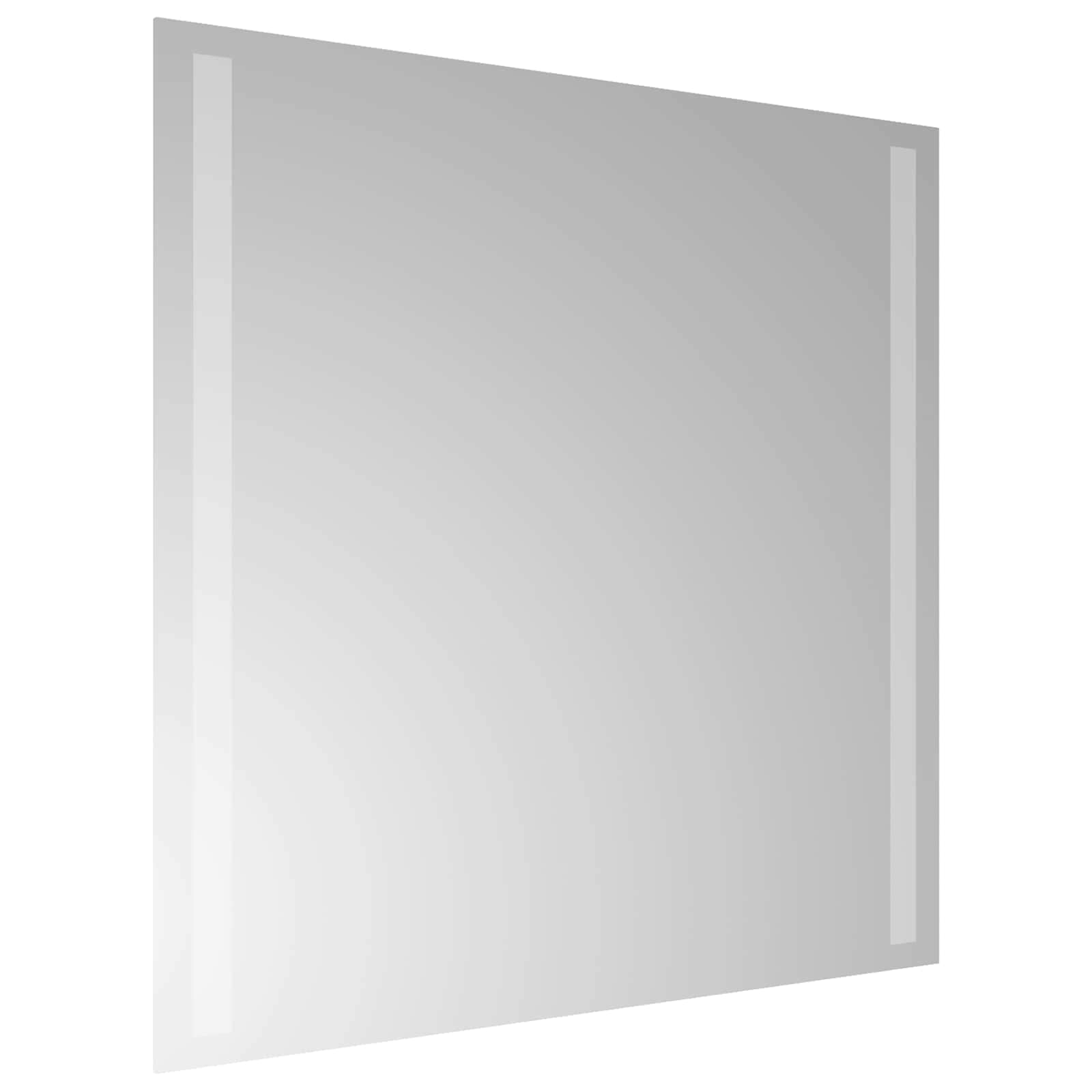 LED kupaonsko ogledalo s ogledalom *Transparent*an 50 x 50 cm