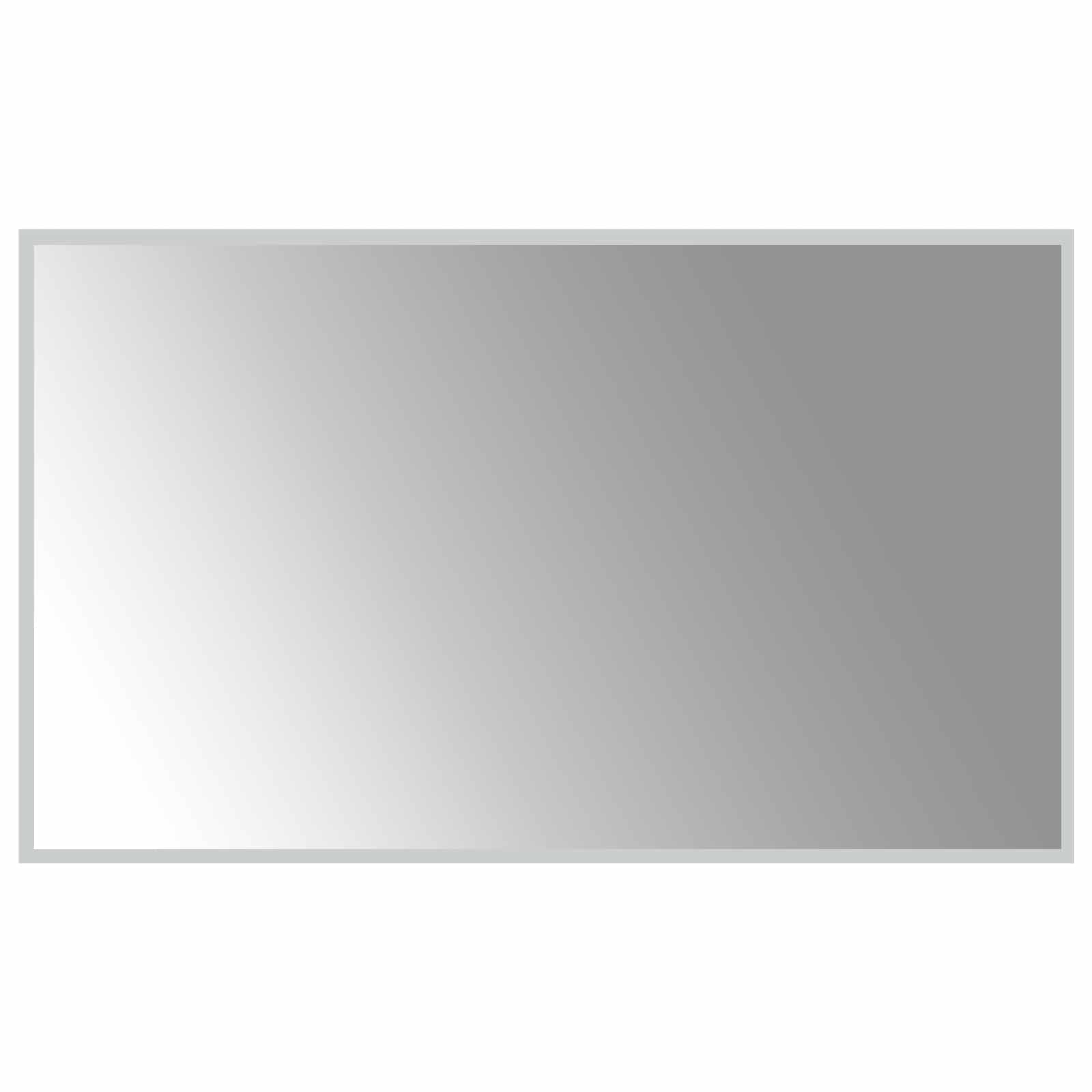 LED kupaonsko ogledalo s ogledalom *Transparent*an 100 x 60 cm