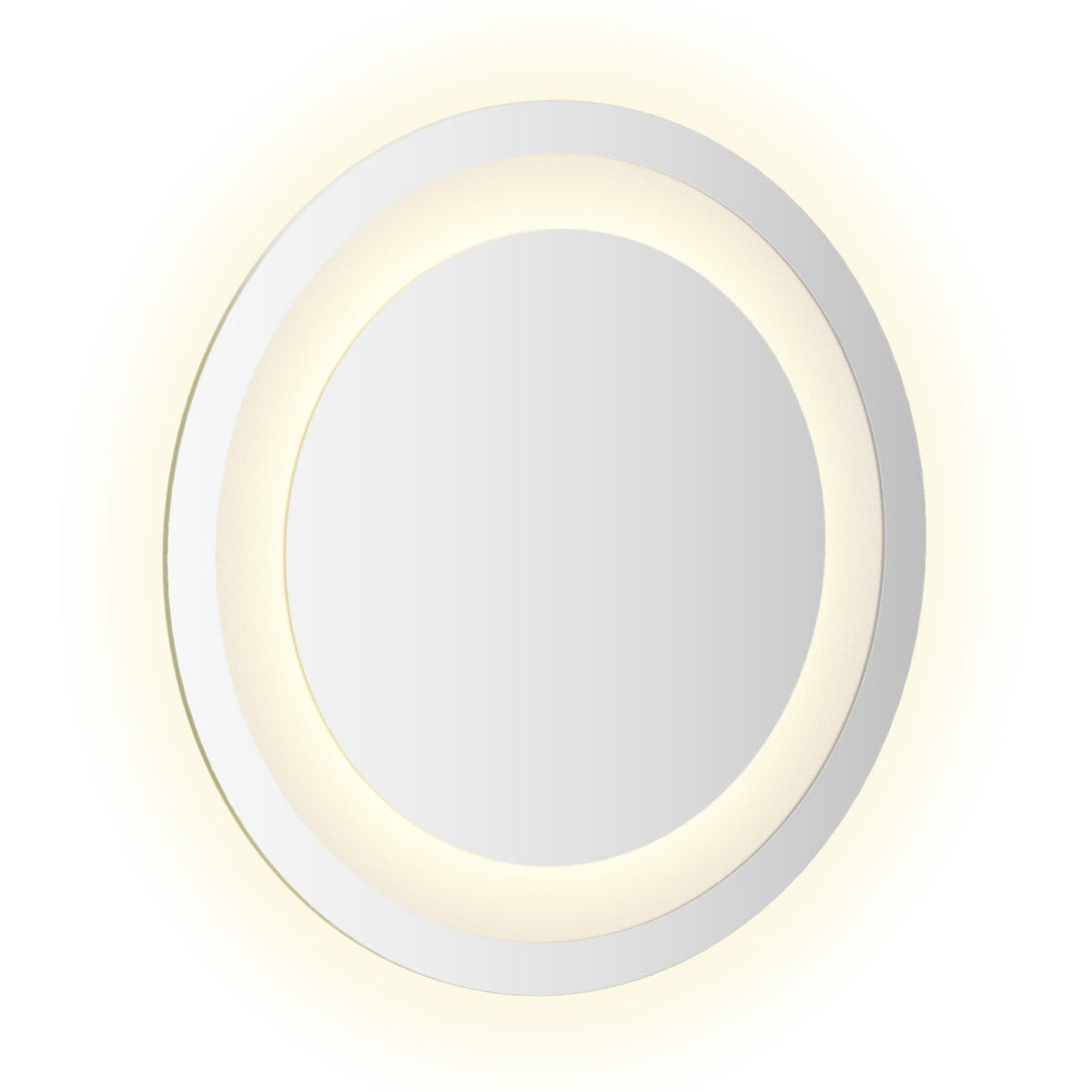 LED kupaonsko ogledalo s ogledalom *Transparent*an Ø 30 cm
