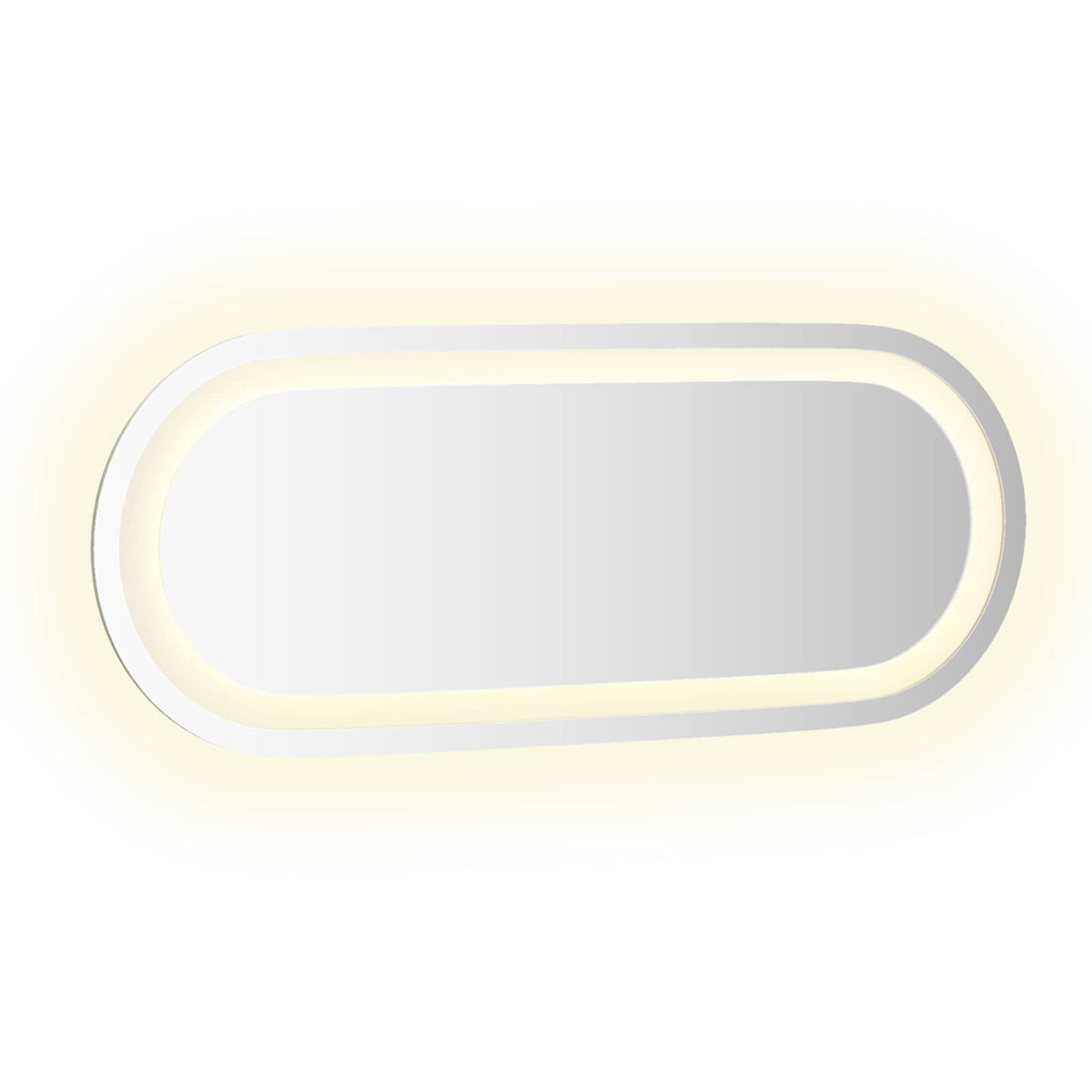 LED kupaonsko ogledalo s ogledalom *Transparent*an 50 x 20 cm