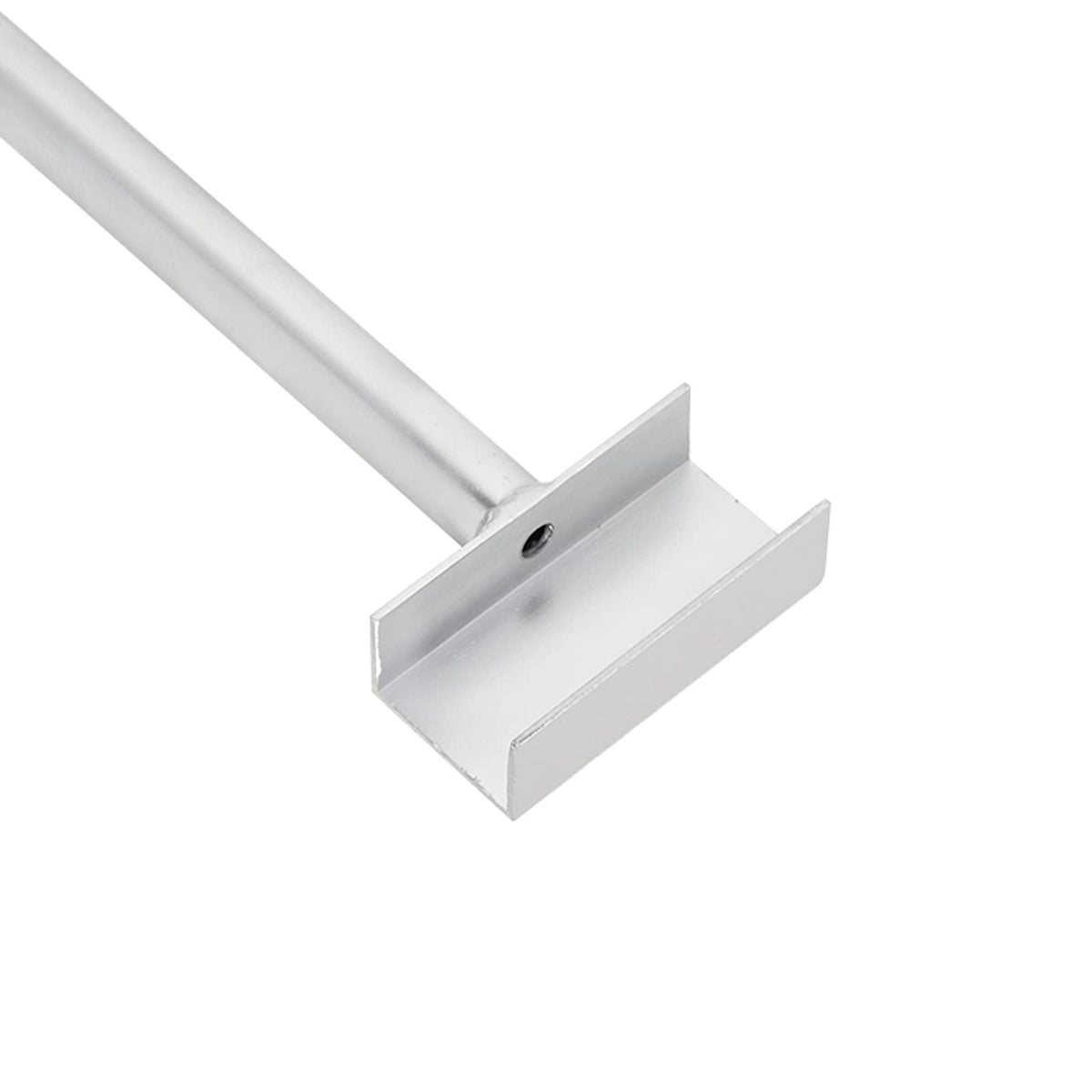 Kuka za platna za prikolice Srebrna 102-155 cm Aluminij