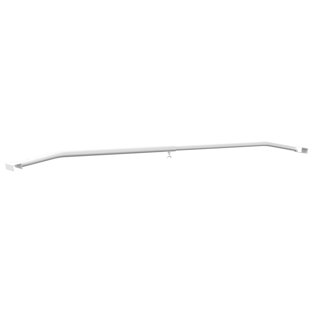 Kuka za platna za prikolice Srebrna 102-155 cm Aluminij