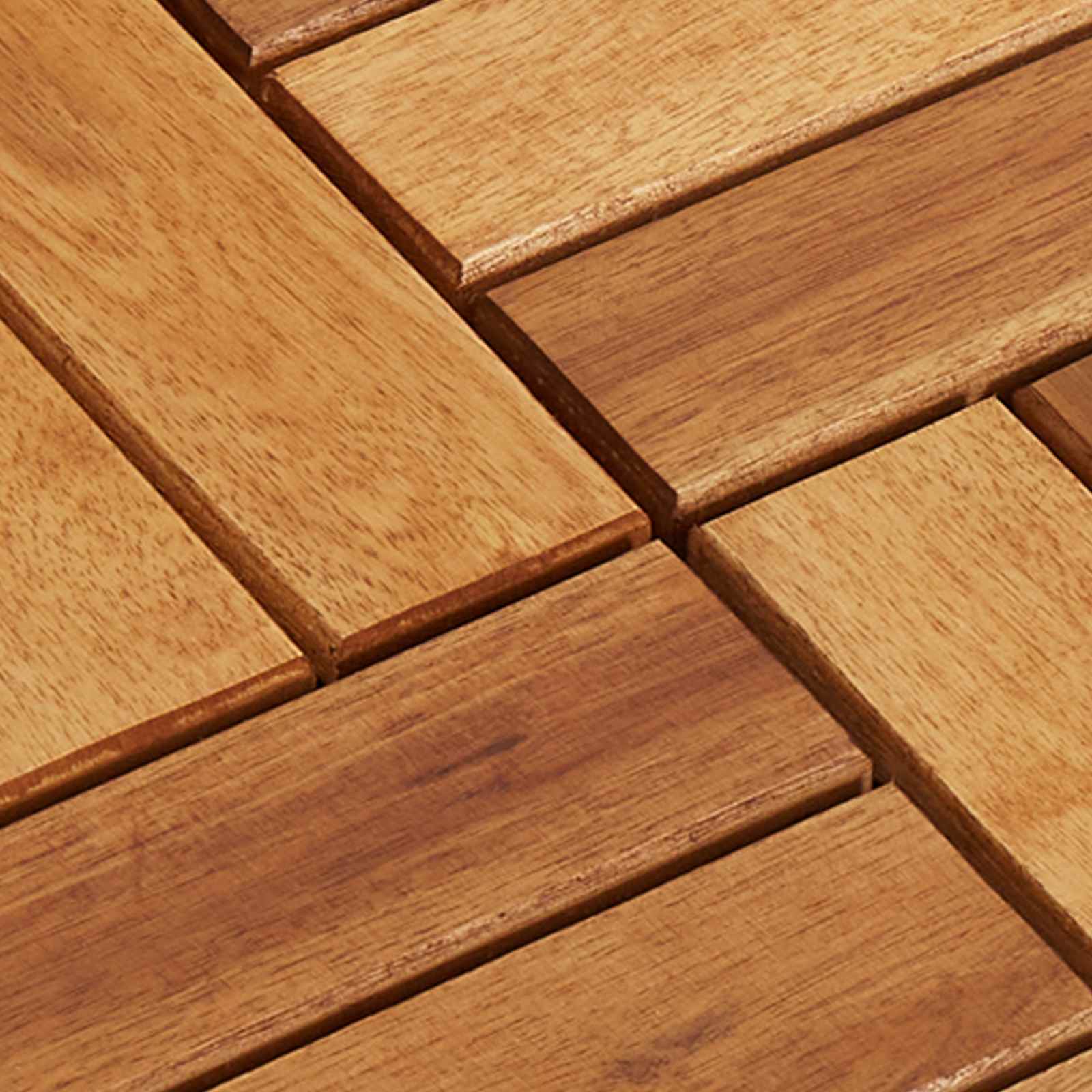 Pločice za decking 30 pcs Smeđa 30 x 30 cm Acacijsko drvo