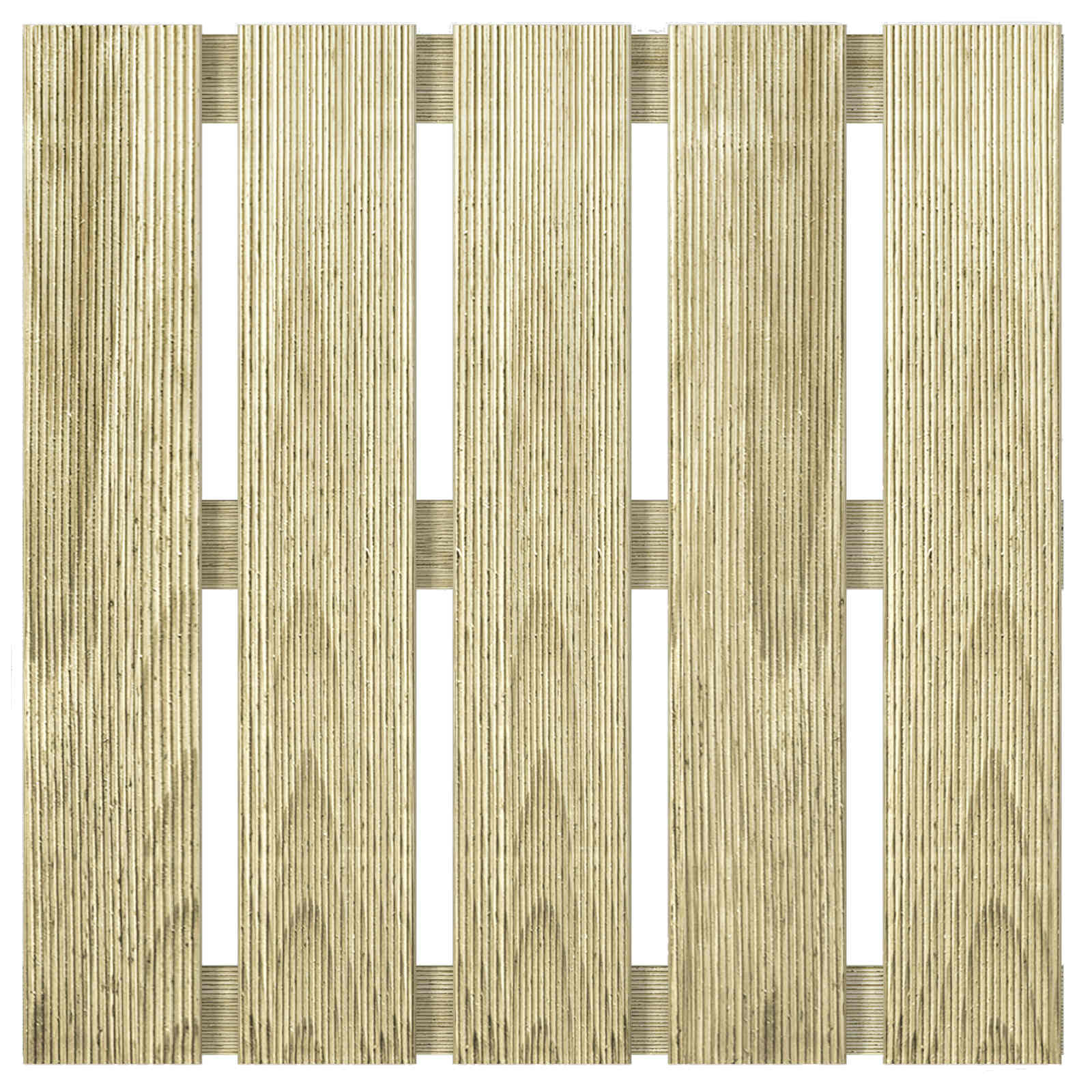 Pločice za decking 12 pcs Zelena 50 x 50 cm