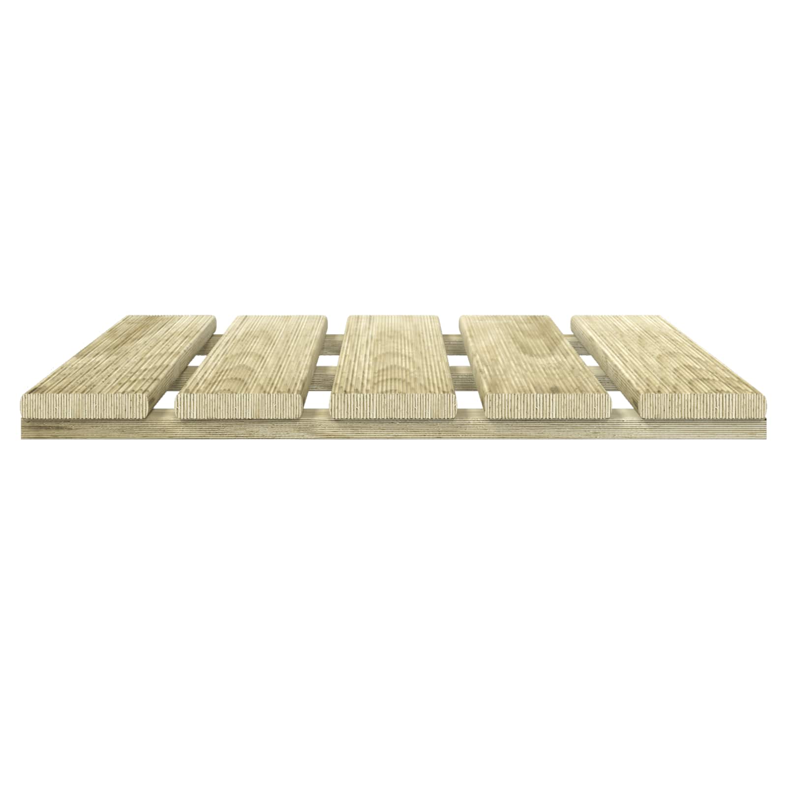 Pločice za decking 24 pcs Zelena 50 x 50 cm