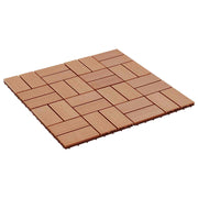 Pločice za decking 22 kom. Tikovina 30 x 30 cm WPC