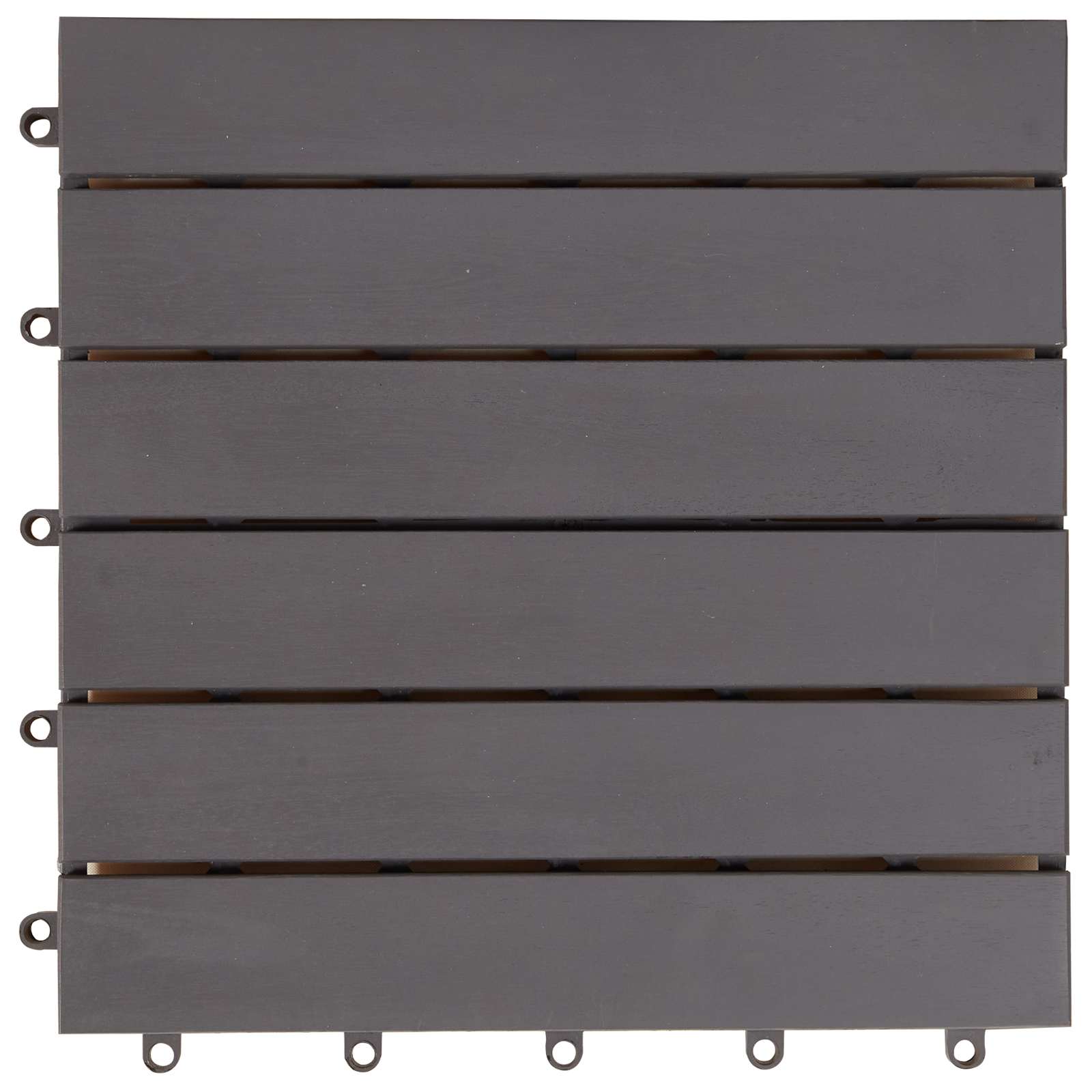 Pločice za decking 20 pcs Siva 30 x 30 cm Acacijsko drvo