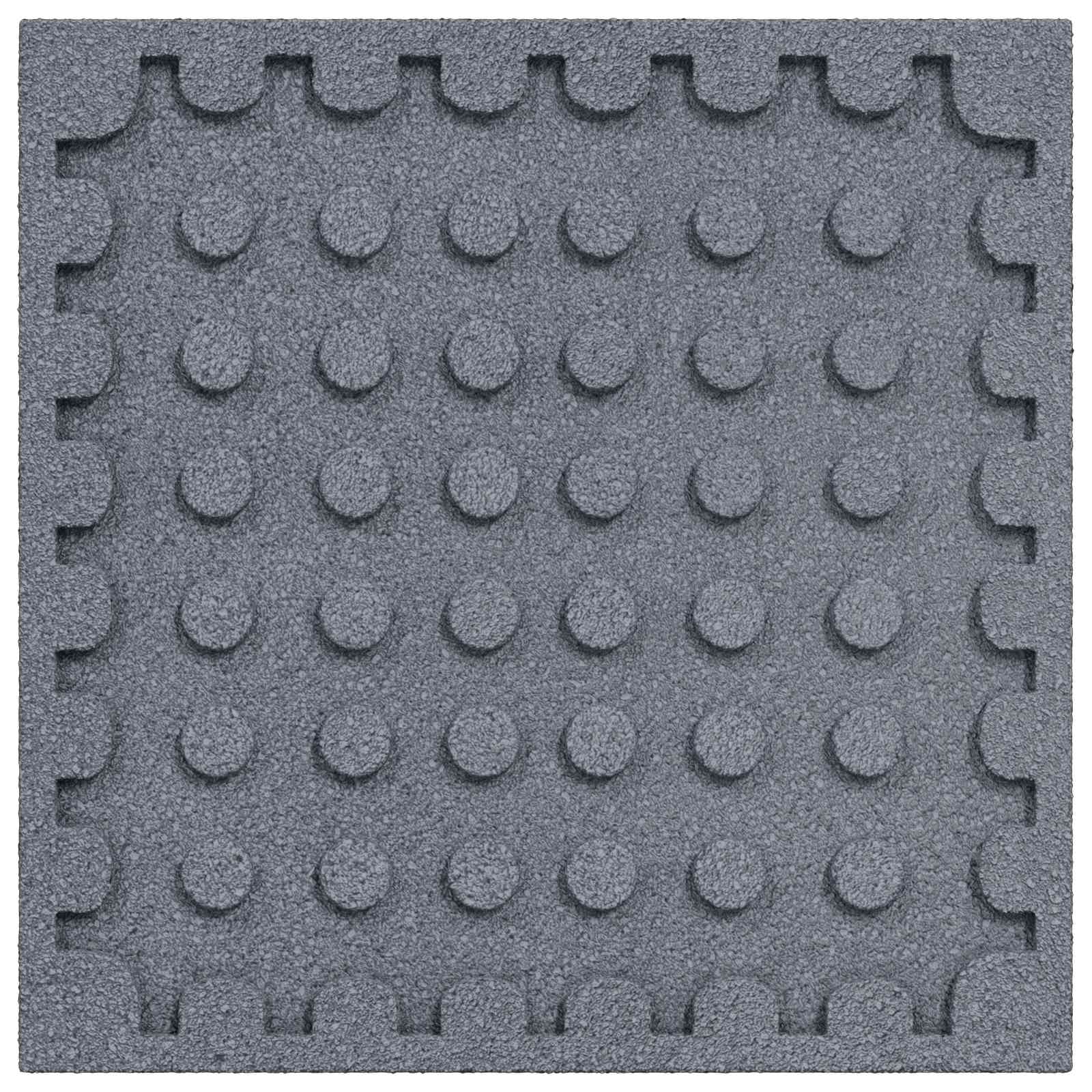 Ploče za zaštitu od padova 18 pcs Siva 50 x 50 cm Guma