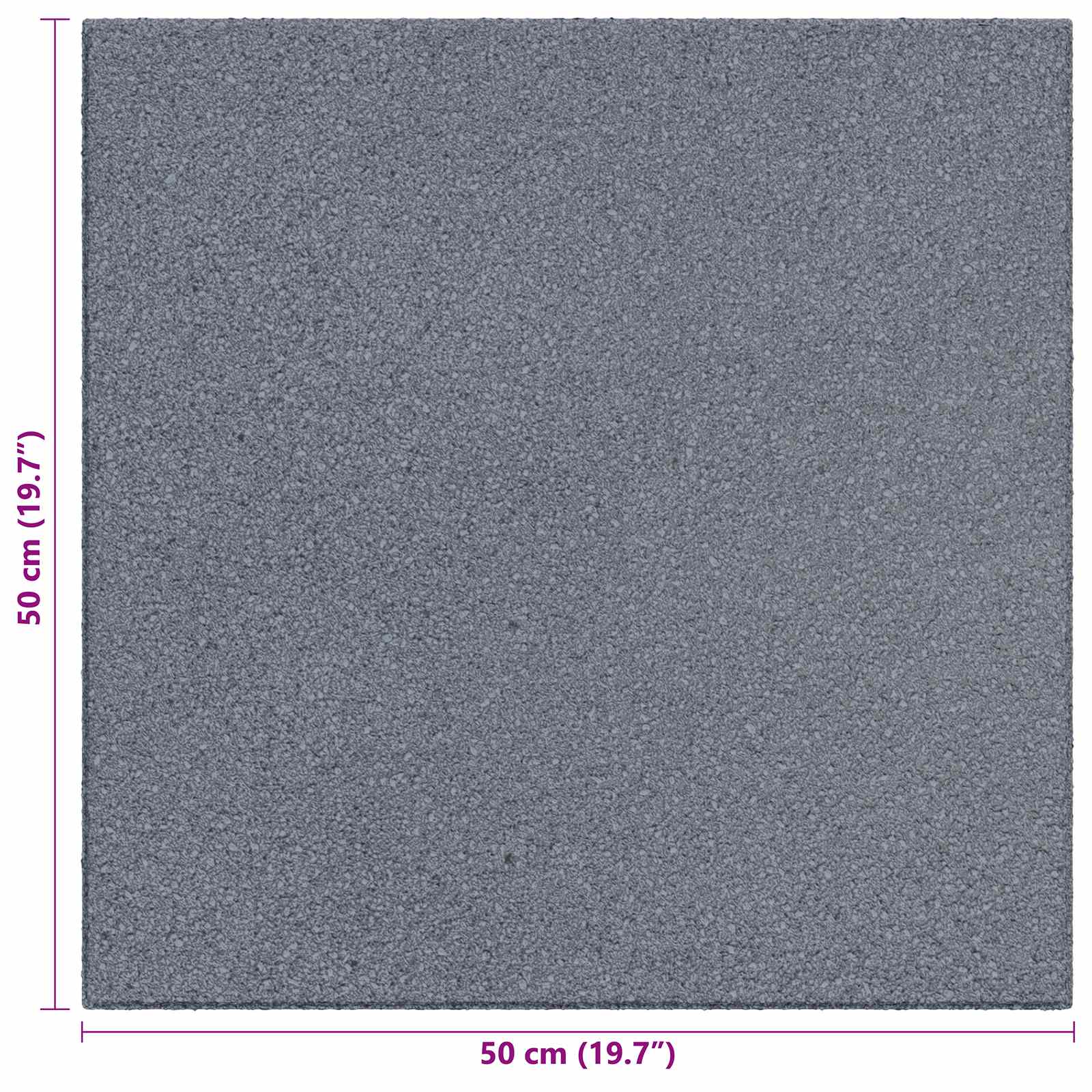 Ploče za zaštitu od padova 18 pcs Siva 50 x 50 cm Guma