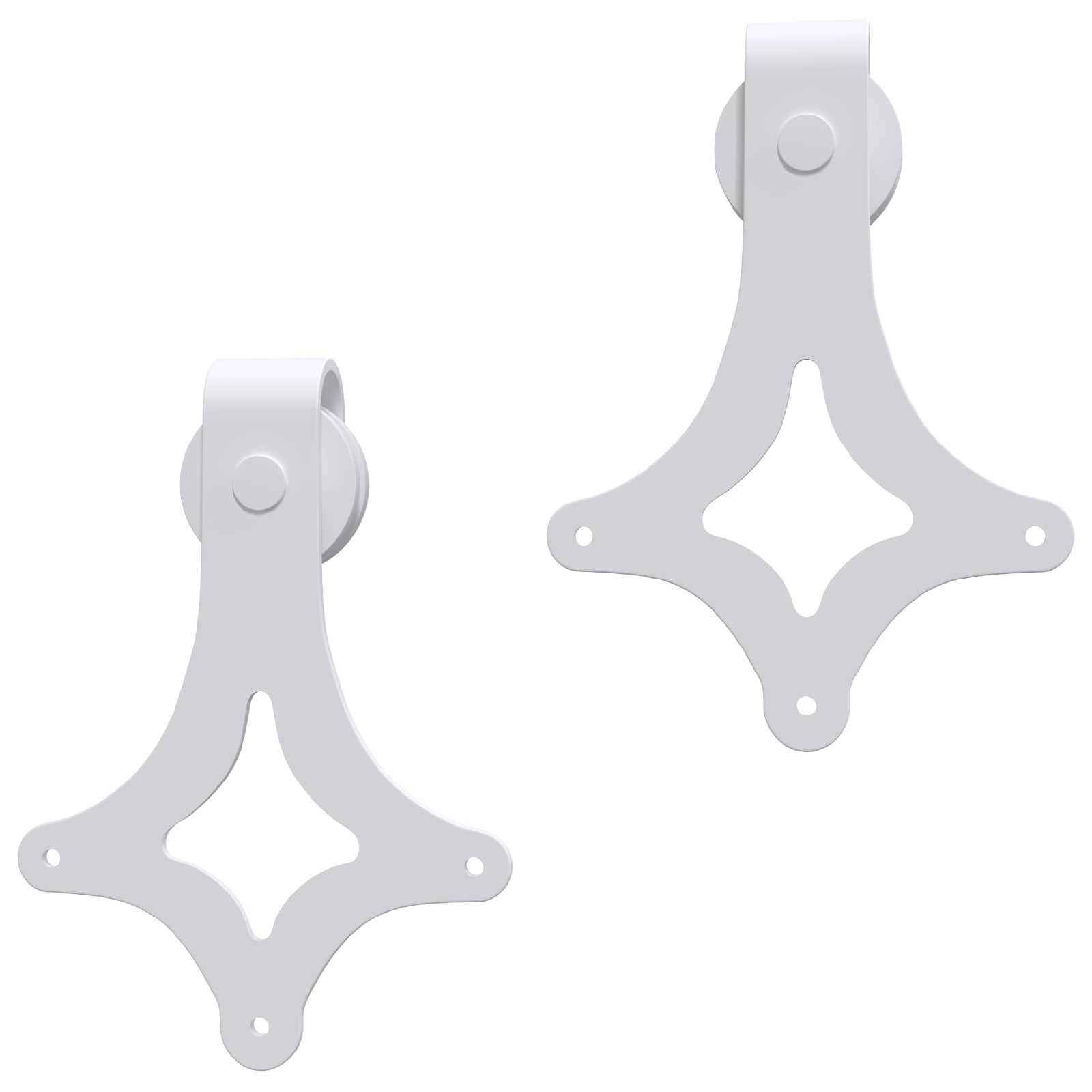 Klizna vrata Prirodna i bijela 95 x 210 cm Čvrsta borovina