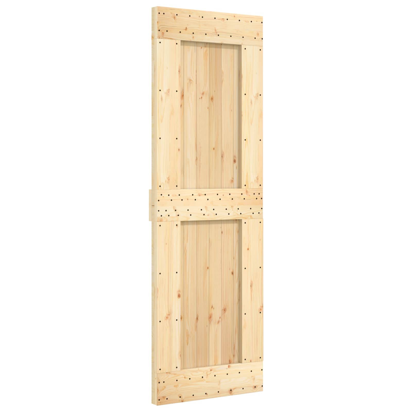 Klizna vrata NARVIK 70 x 210 cm (152,5 cm) Prirodna i crna