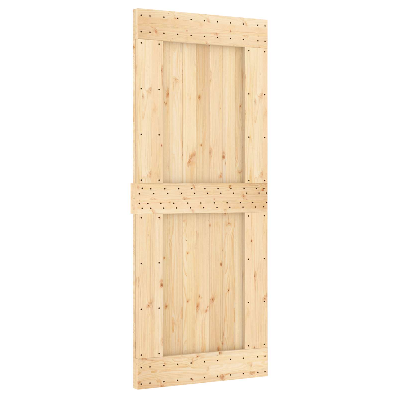 Klizna vrata NARVIK 85 x 210 cm (213,5 cm) Prirodna i crna