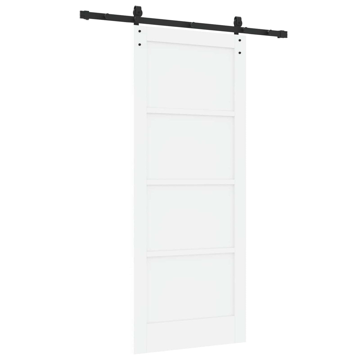 Klizna vrata Bijela 83 x 202 cm Masivna borovina