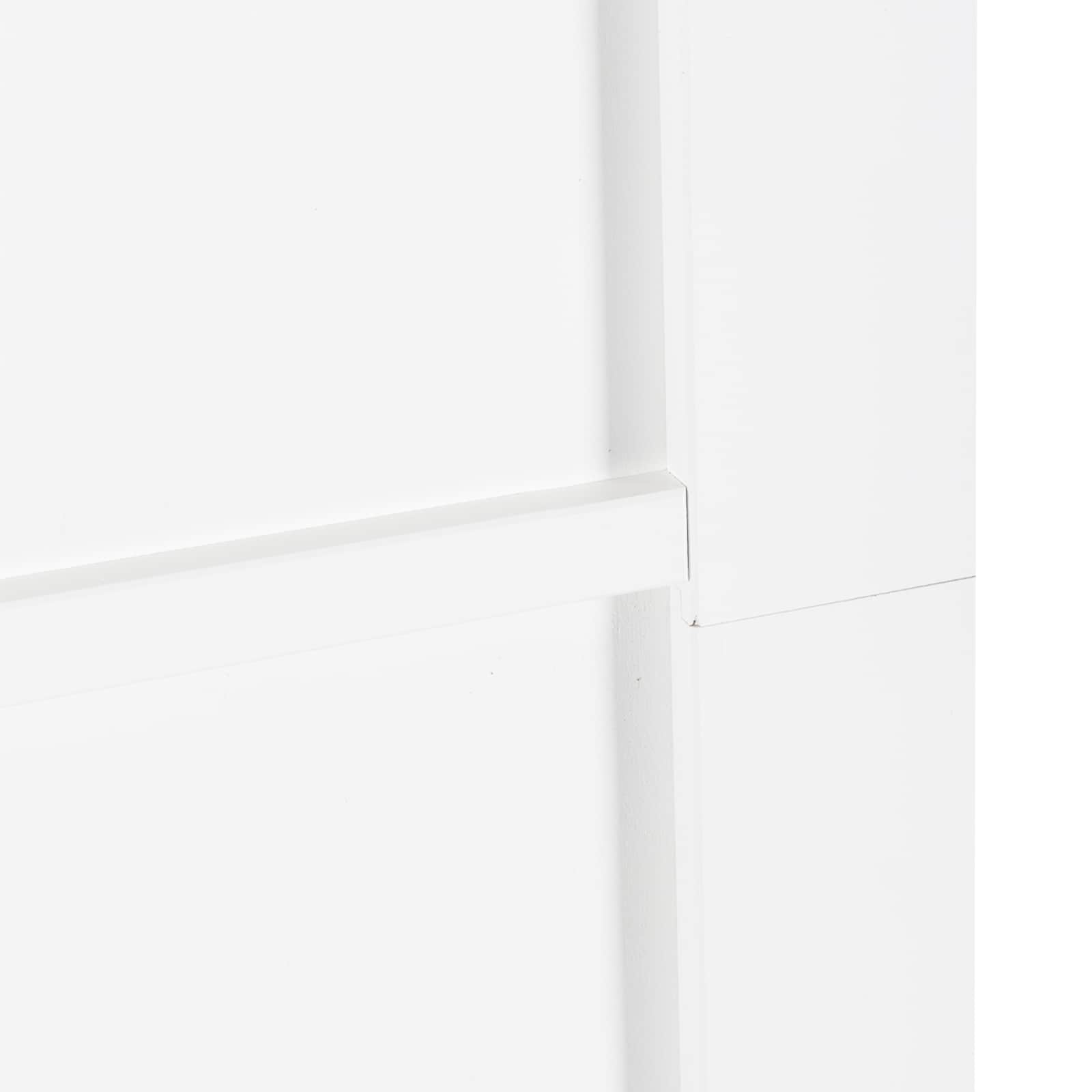 Klizna vrata Bijela 83 x 232 cm Masivna borovina