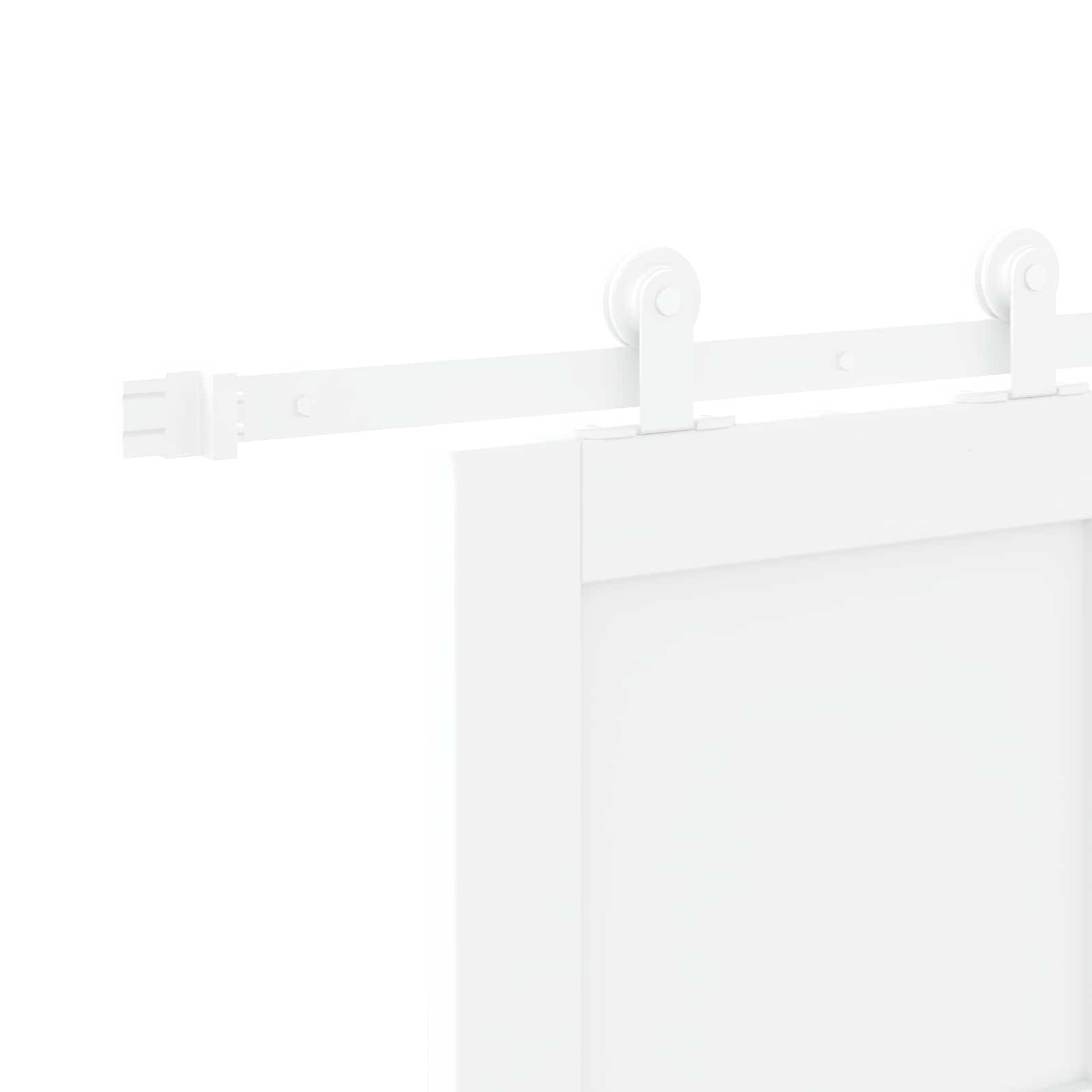 Klizna vrata Bijela 83 x 232 cm Masivna borovina